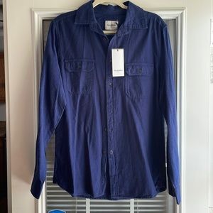 Navy Long Sleeve Goodfellow & Co. Button-up